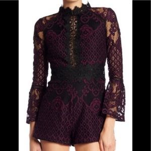 Adelyn Rae lace romper